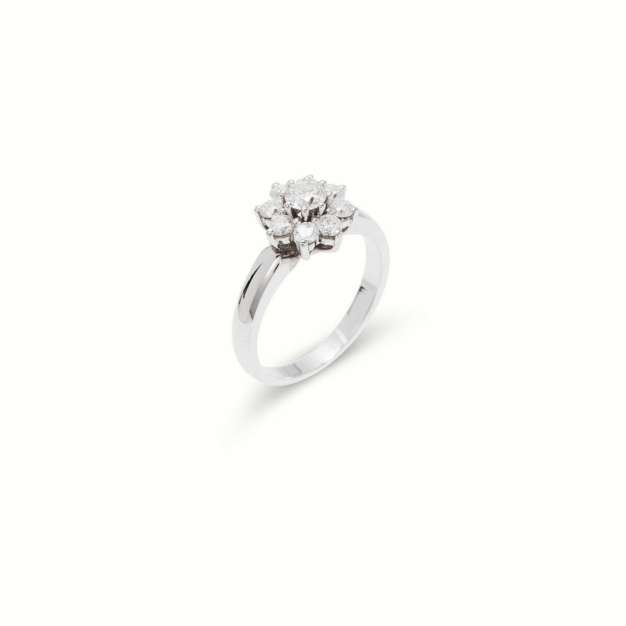 Anillo Rosetón Esencia Bold Diamantes