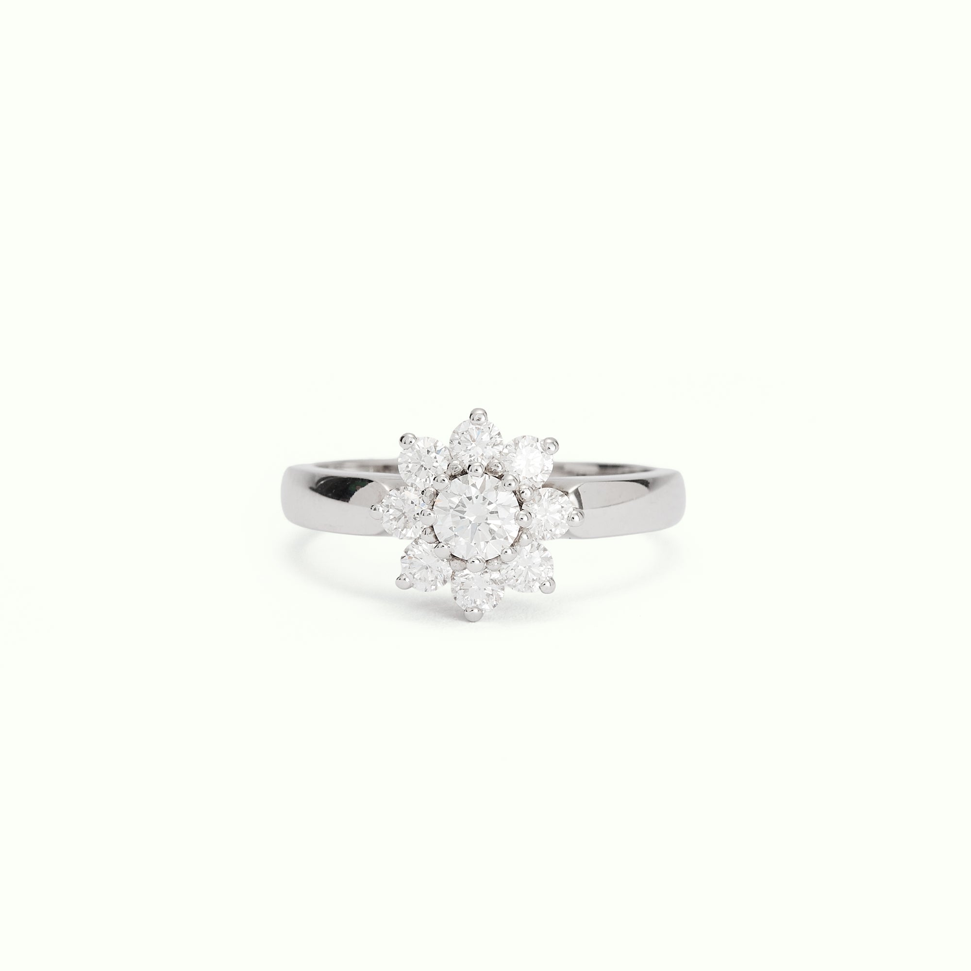 Anillo Rosetón Esencia Bold Diamantes