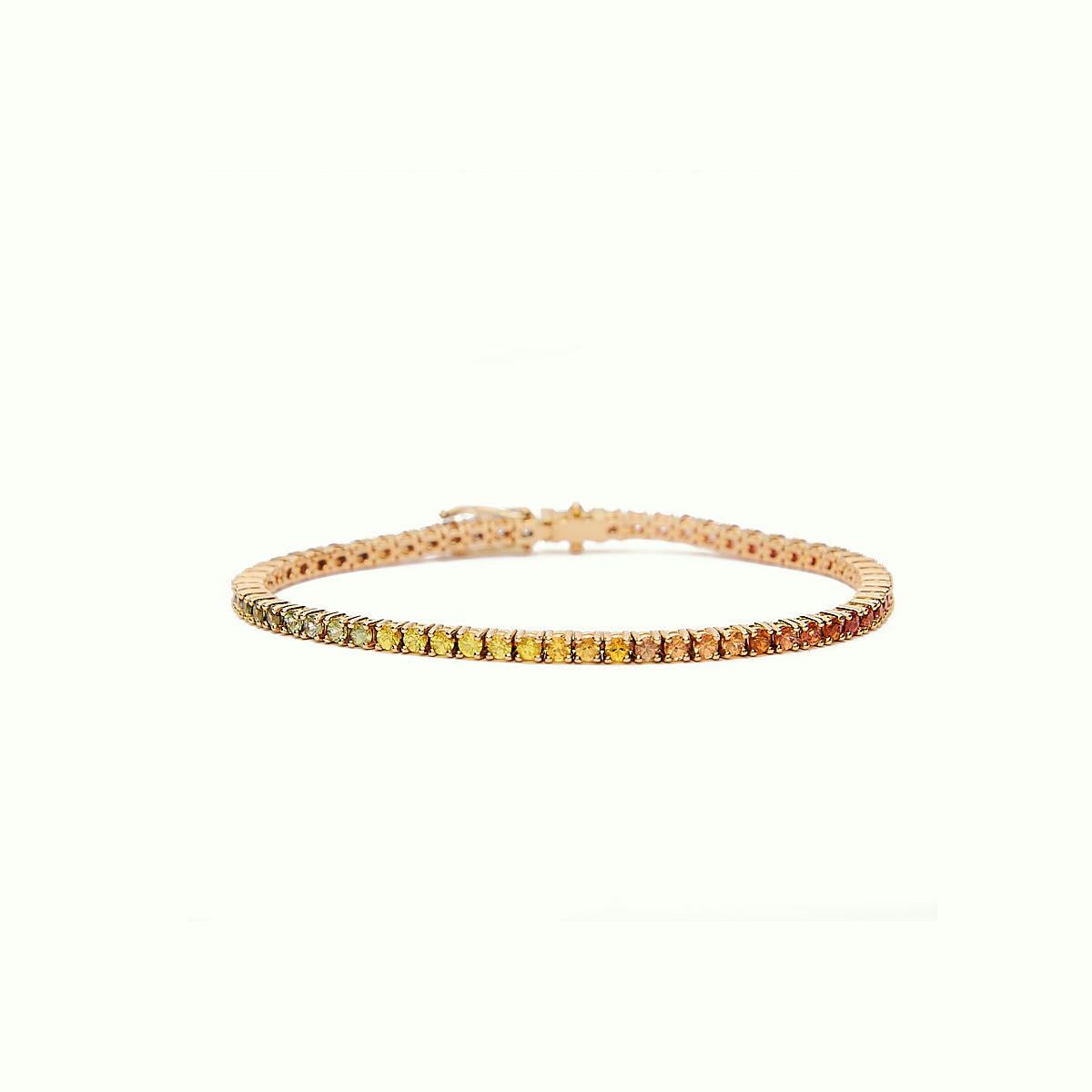 Pulsera Riviere Diamantes Rainbow