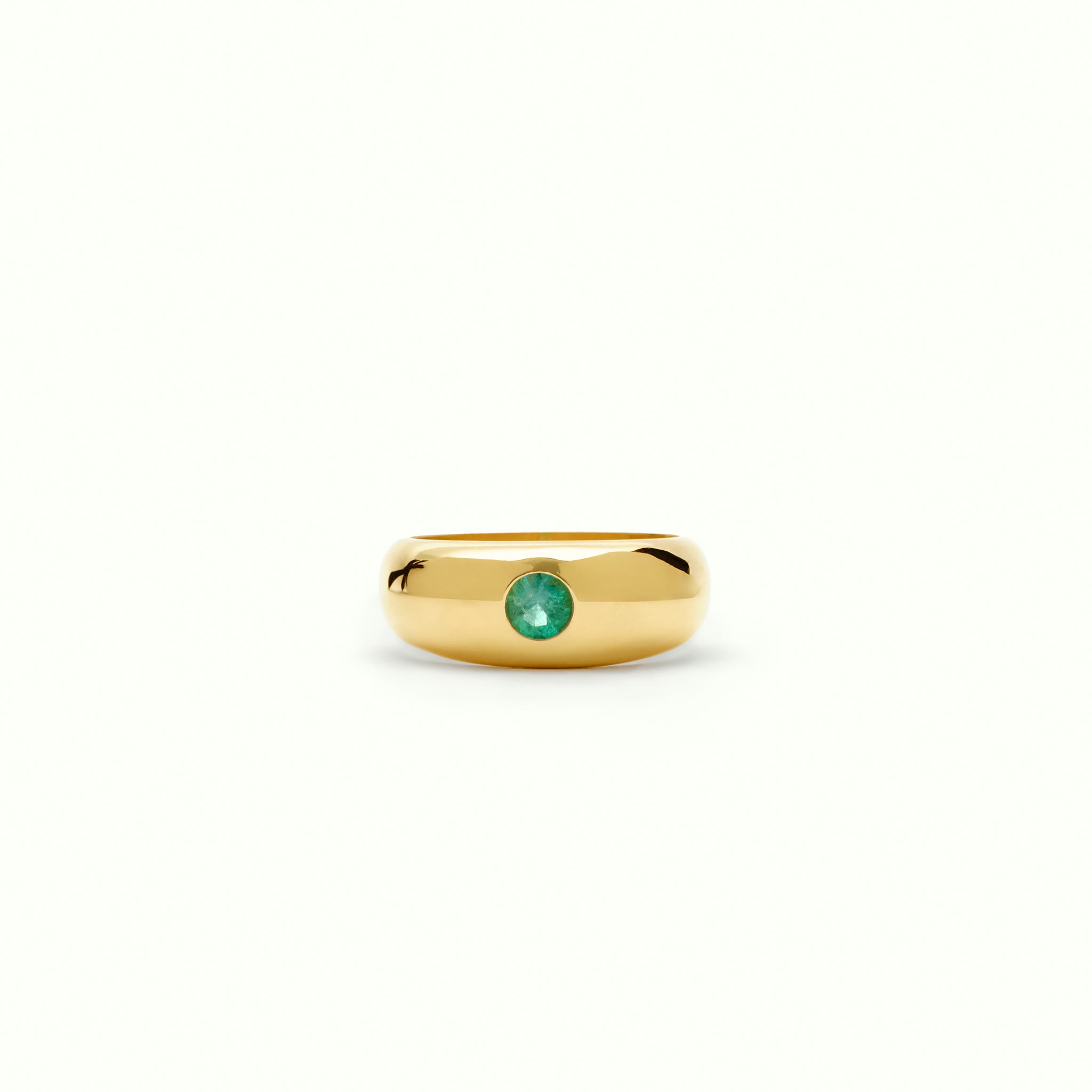 Brava Bold Emerald Ring