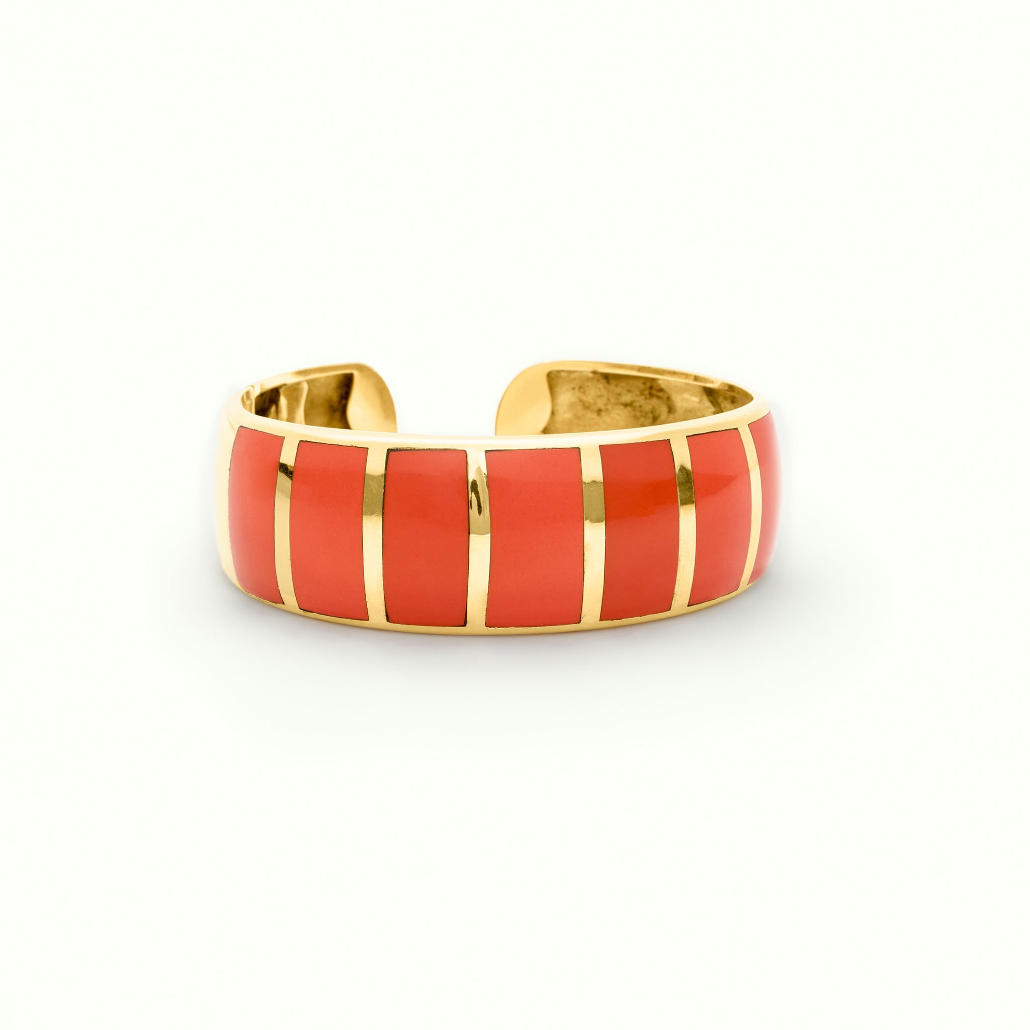 Pulsera Rígida Brava Bold Coral