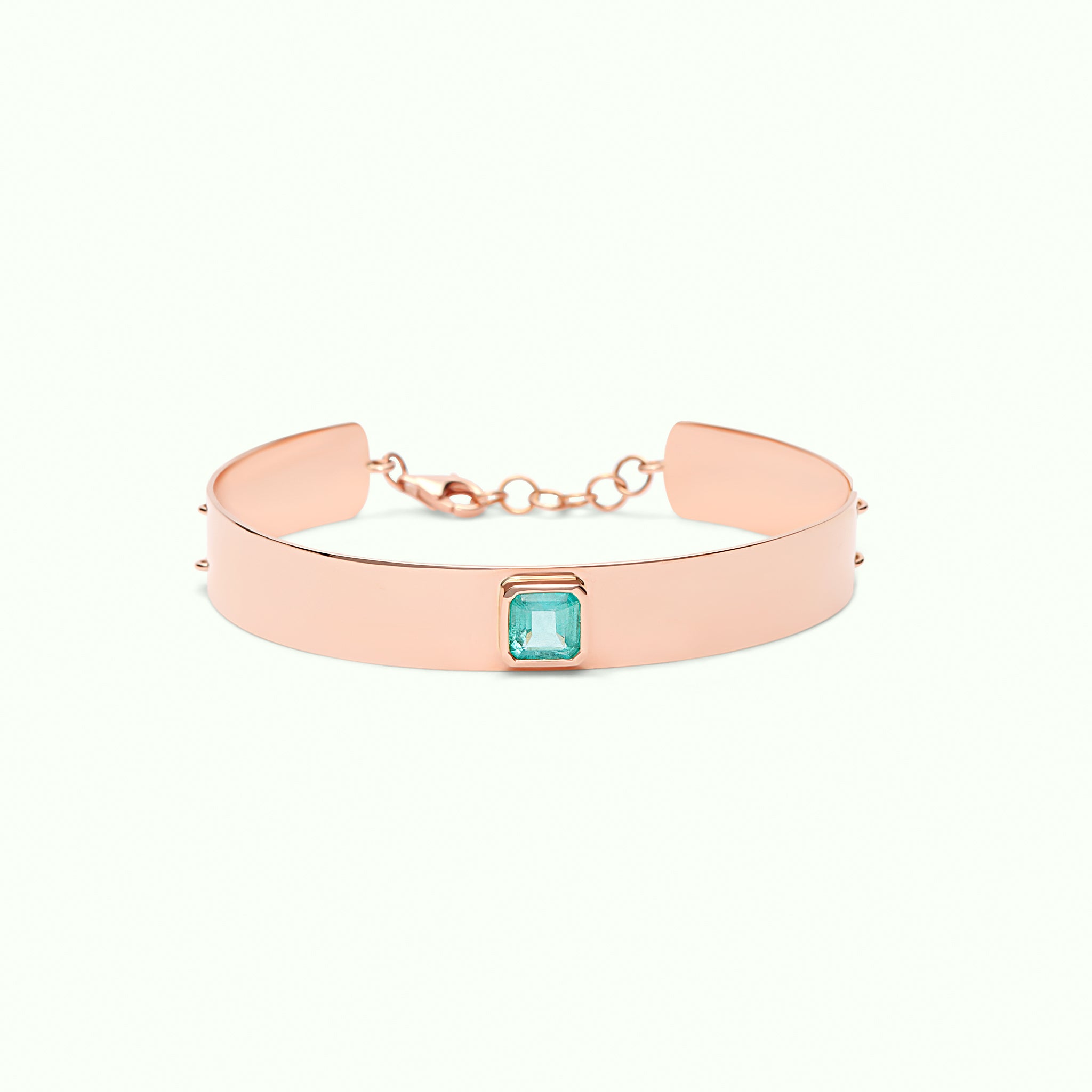 Pulsera Semi-Rígida M Bold Emerald