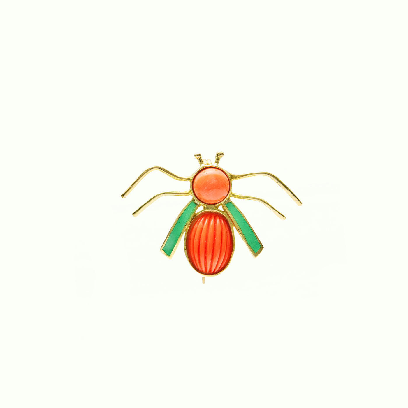 Scarab Beetle Brooch