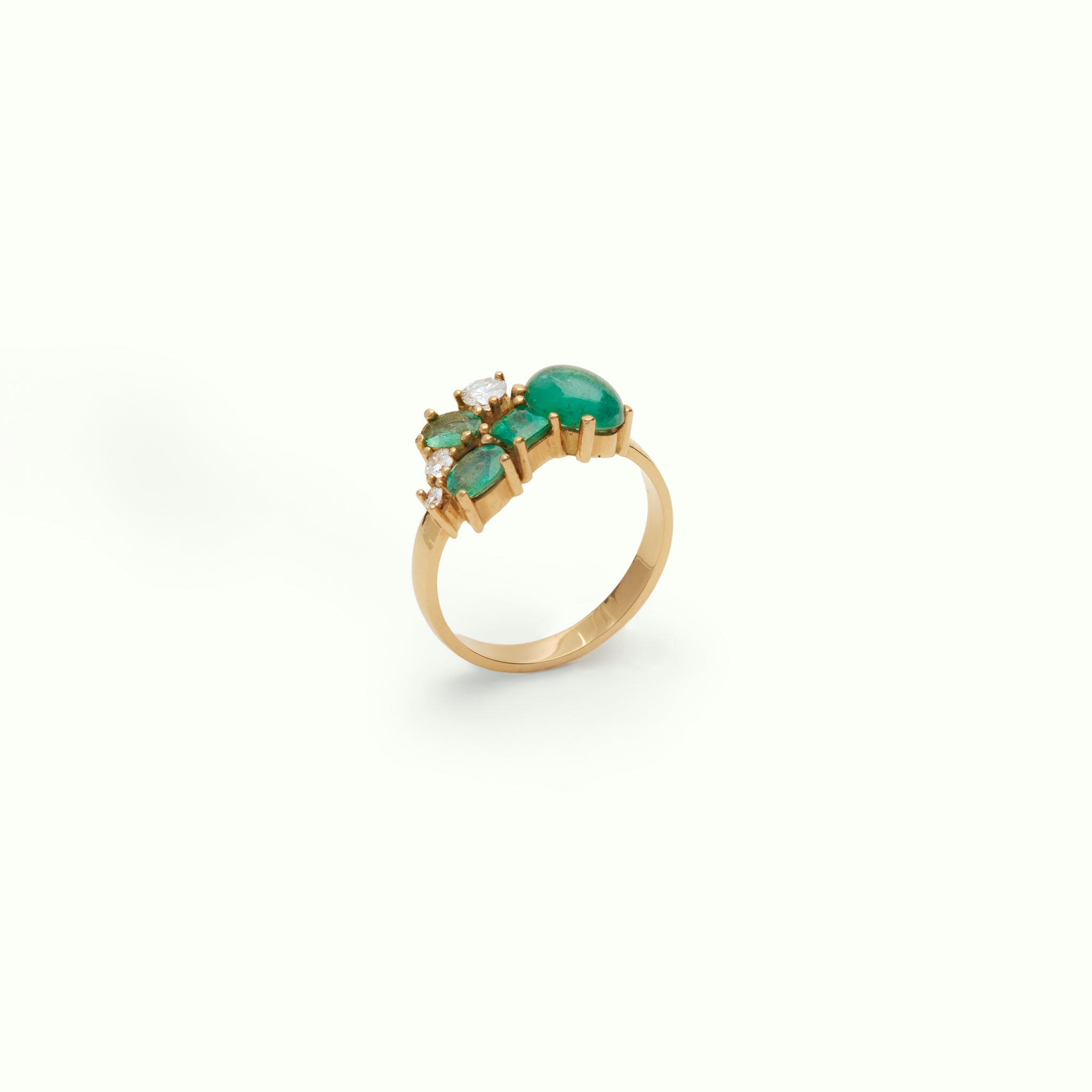 Anillo Mosaic Verde