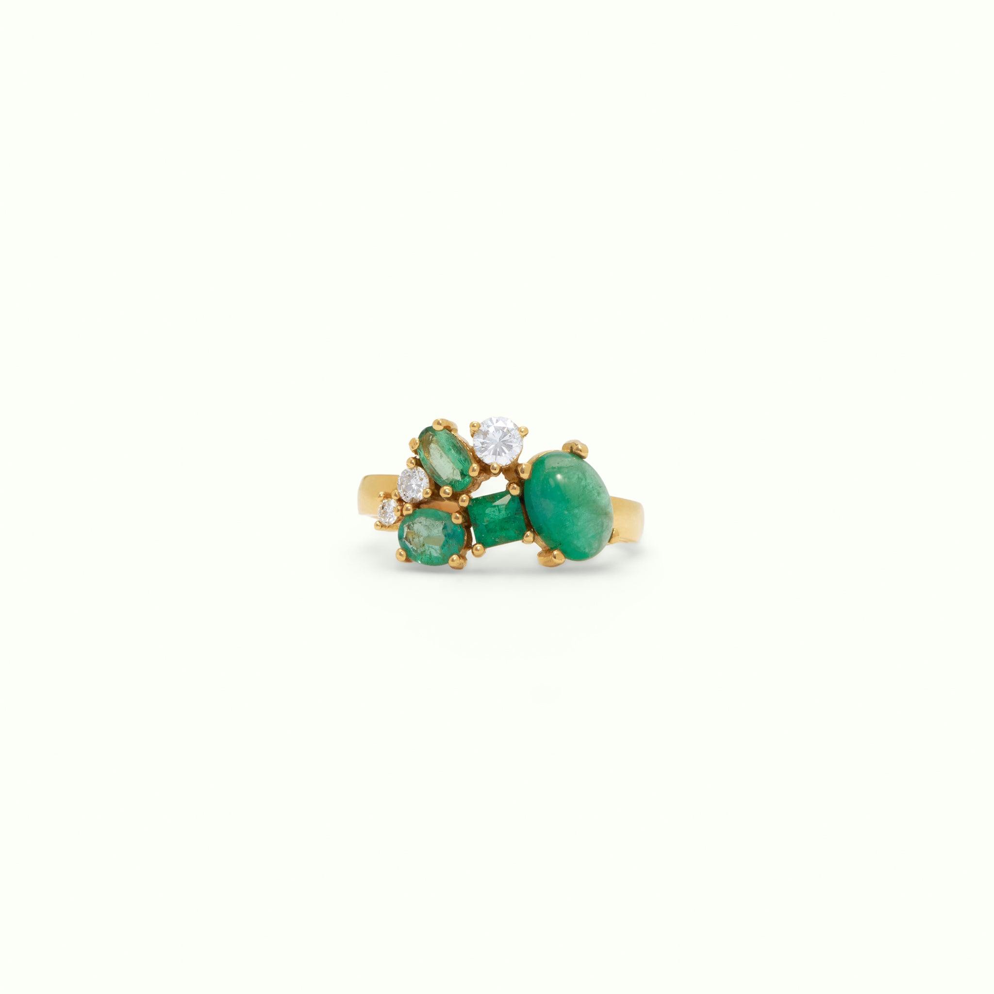 Anillo Mosaic Verde