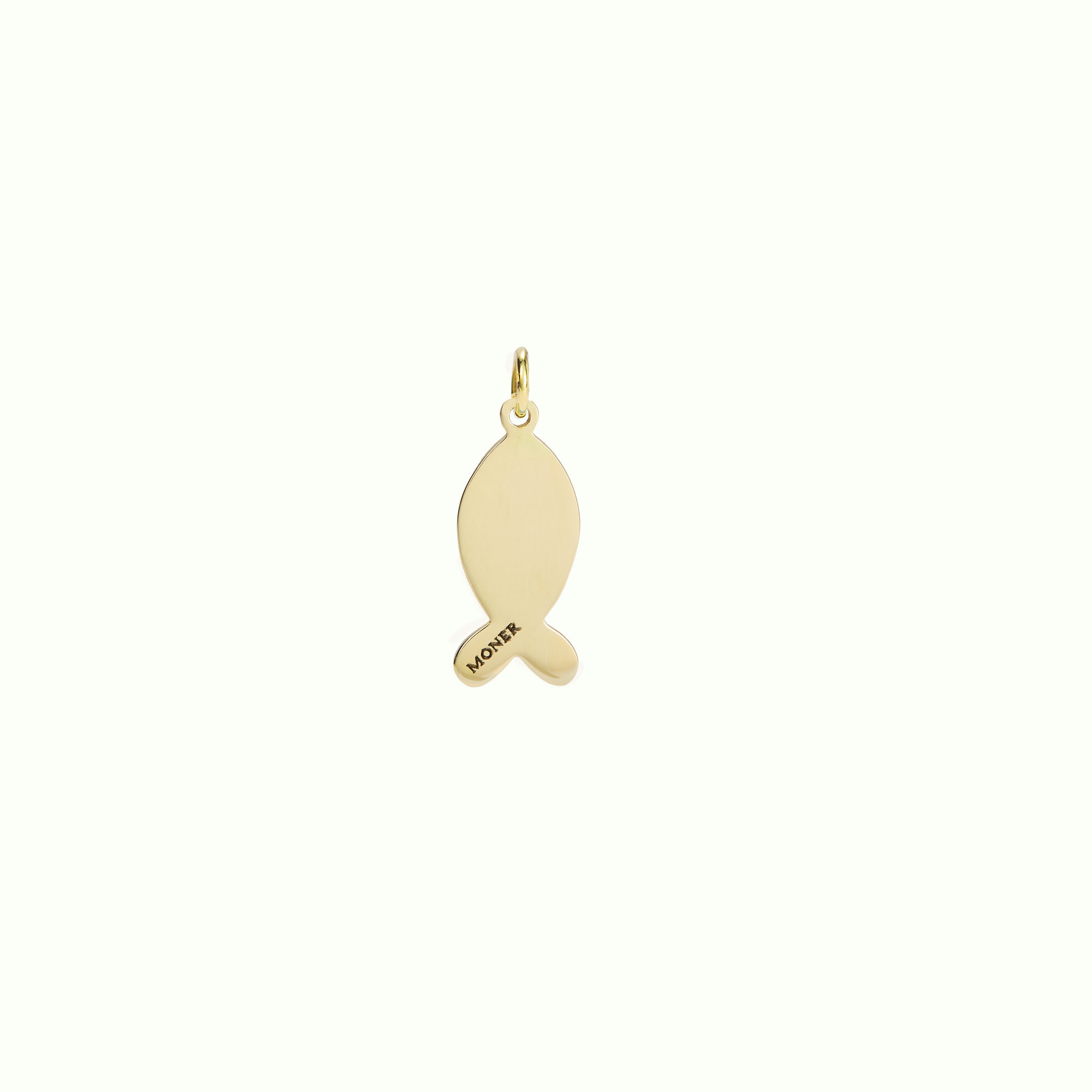 Charm Fish Enamel Turquoise Blue