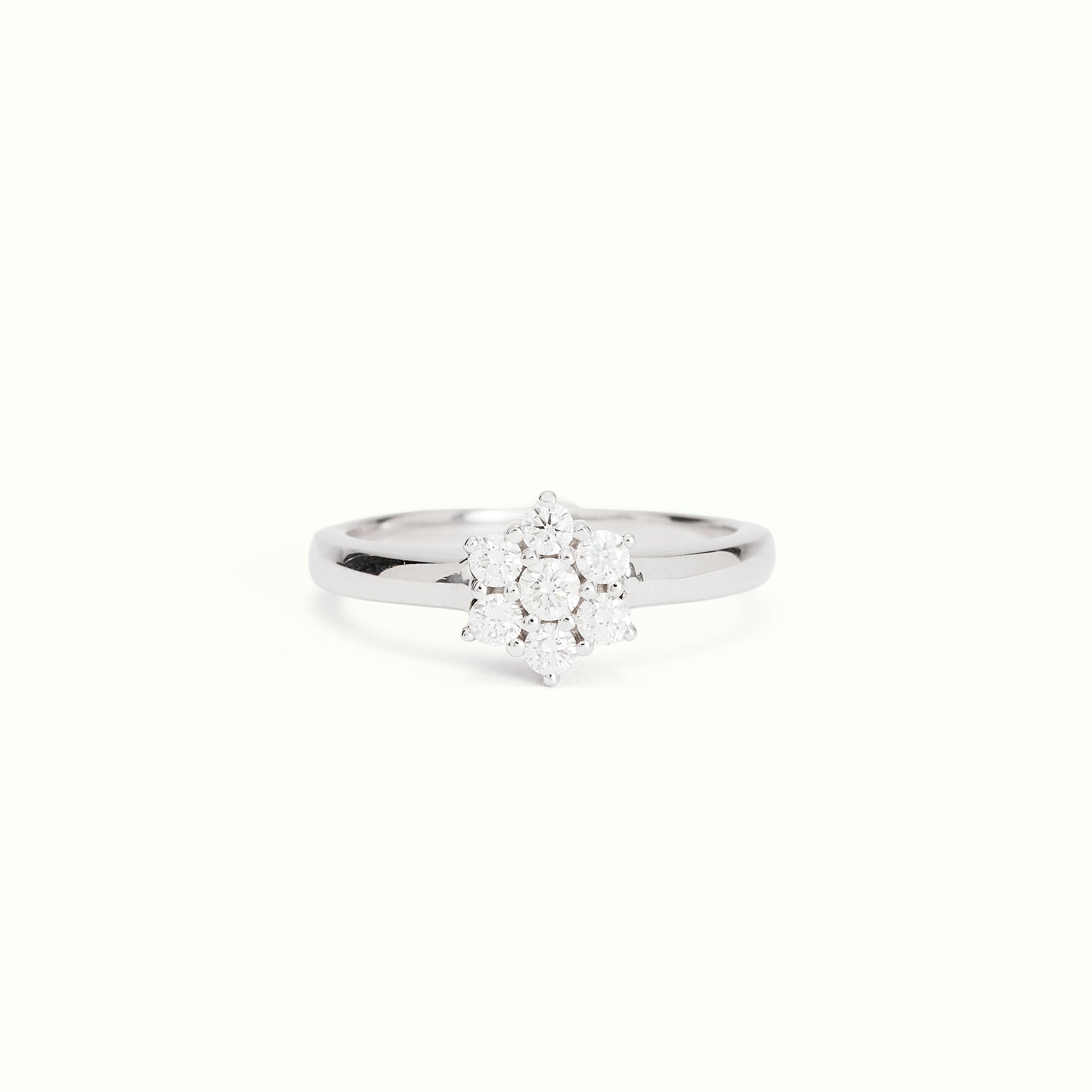 Anell Rosetó Essència Medium Diamants