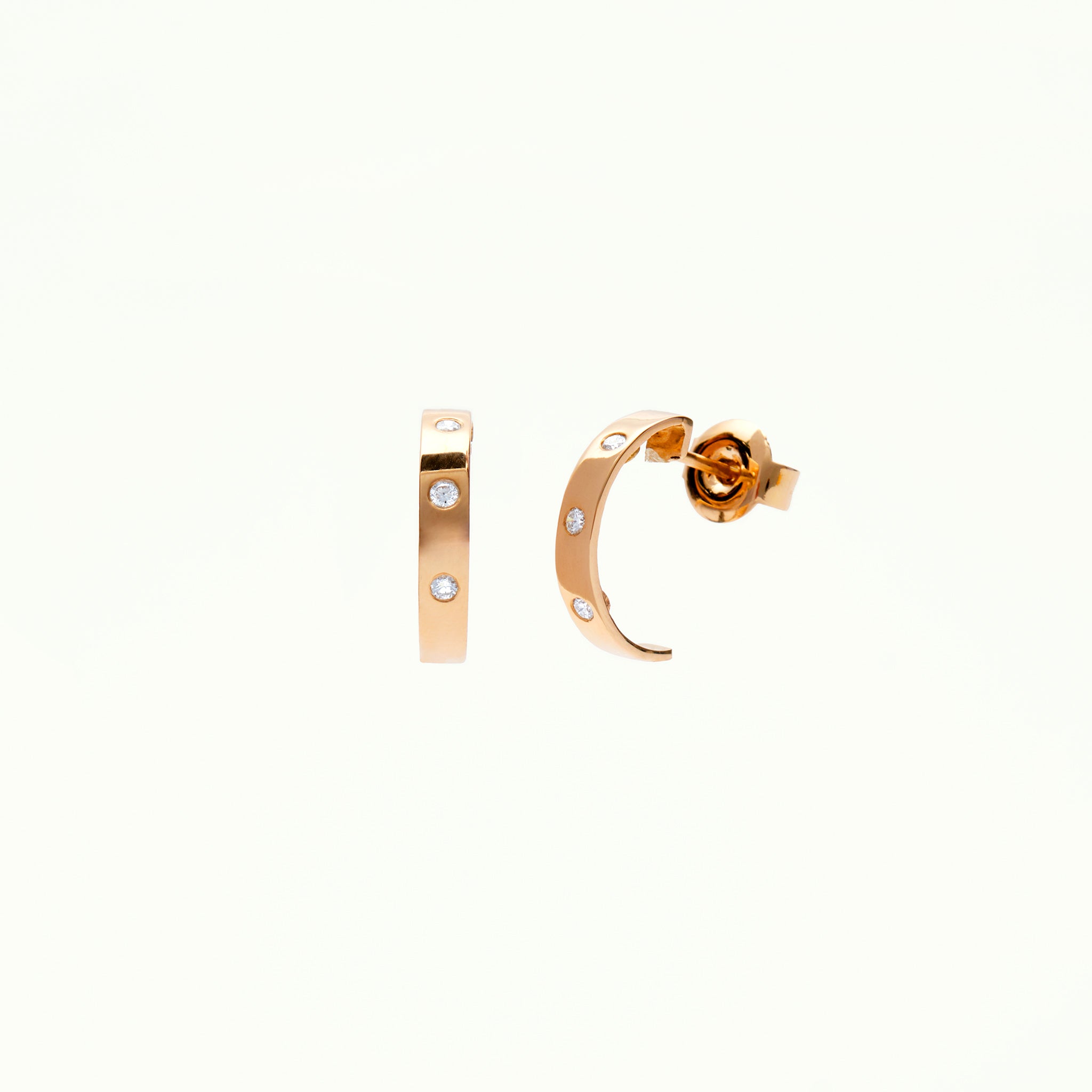 Pendientes M Criolla MUSE Diamantes