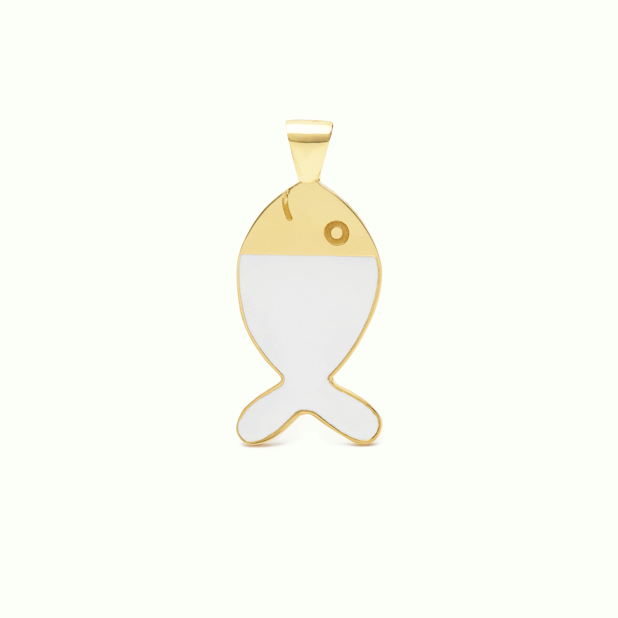 Penjoll M Peix Enamel White