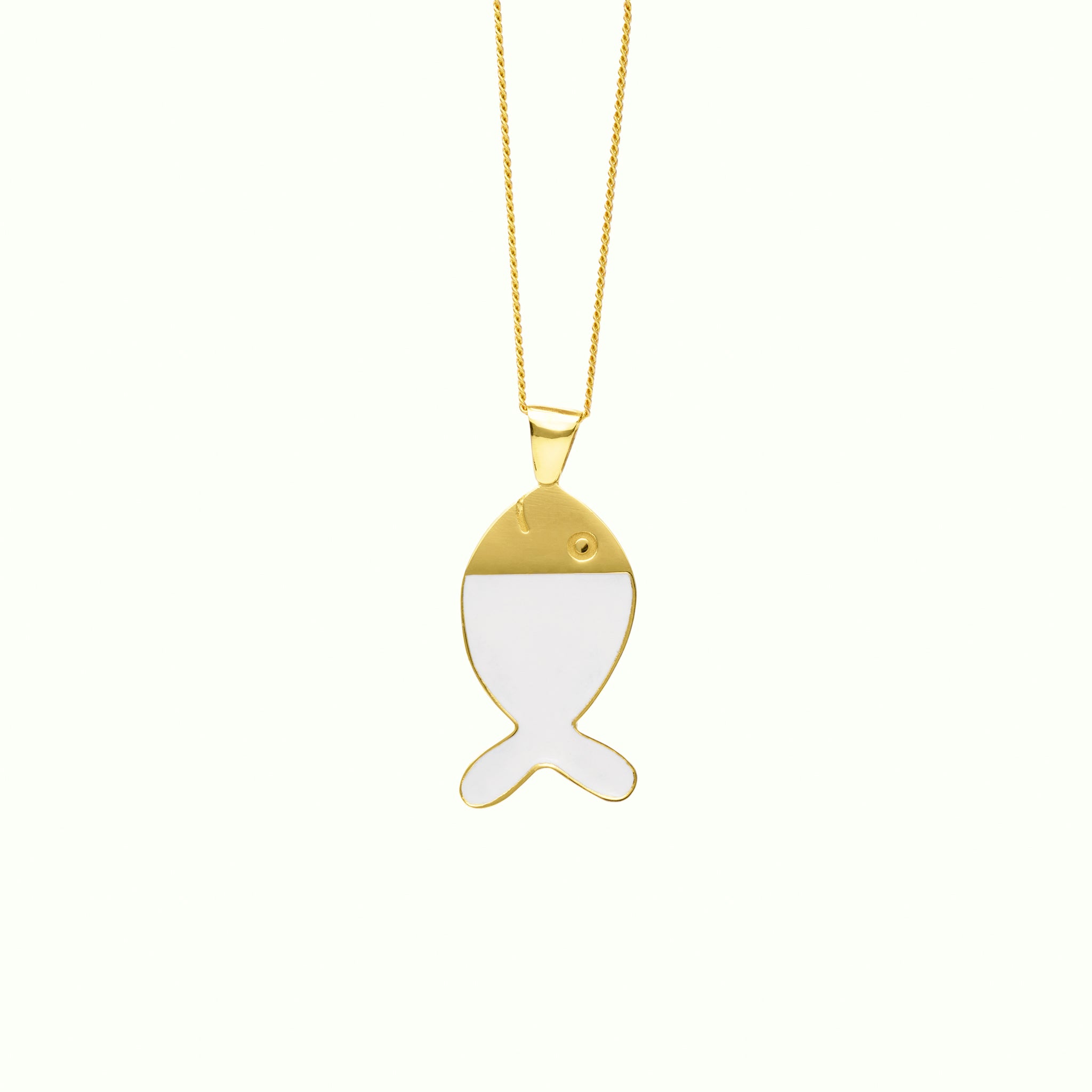 Penjoll M Peix Enamel White