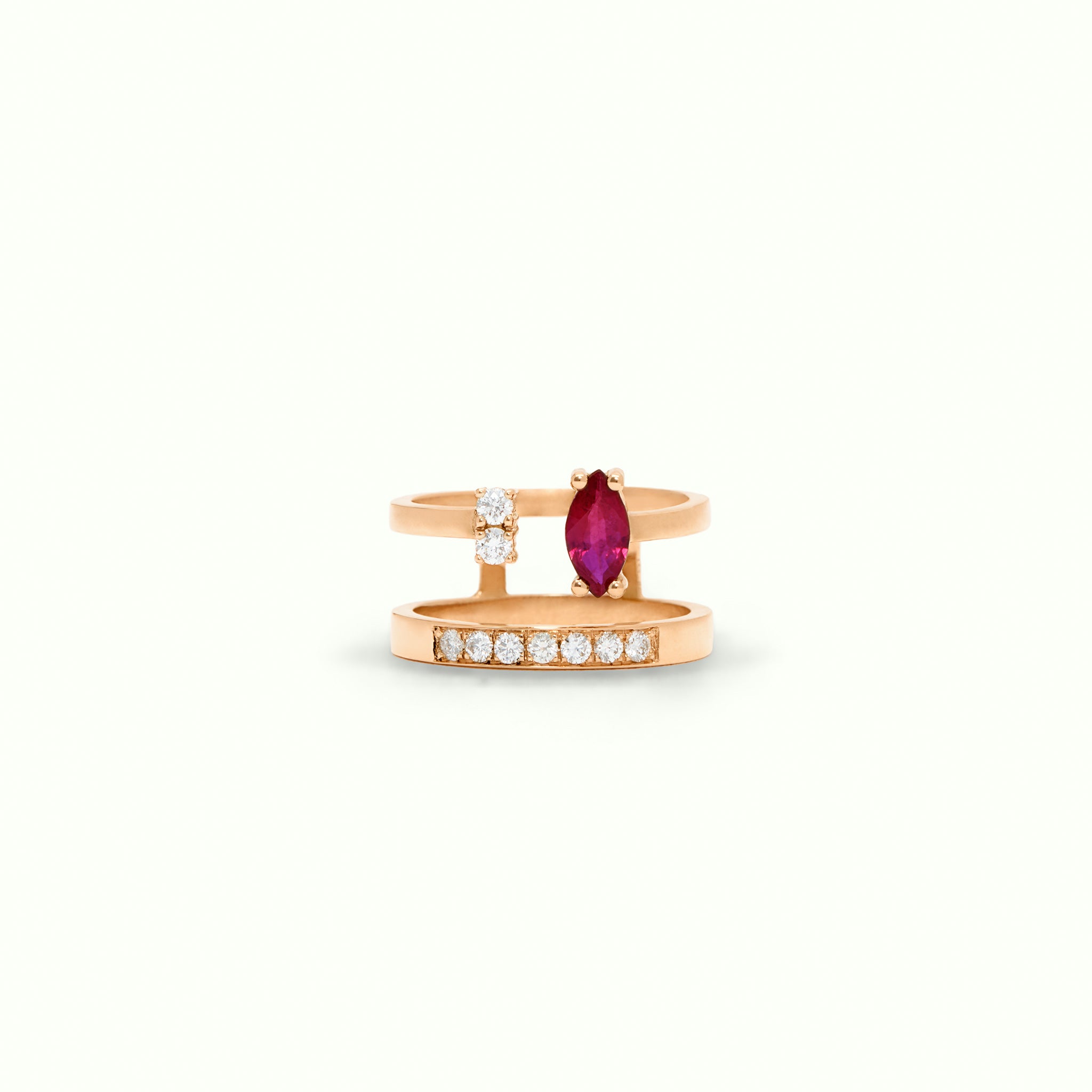 Anillo Genuine Ruby