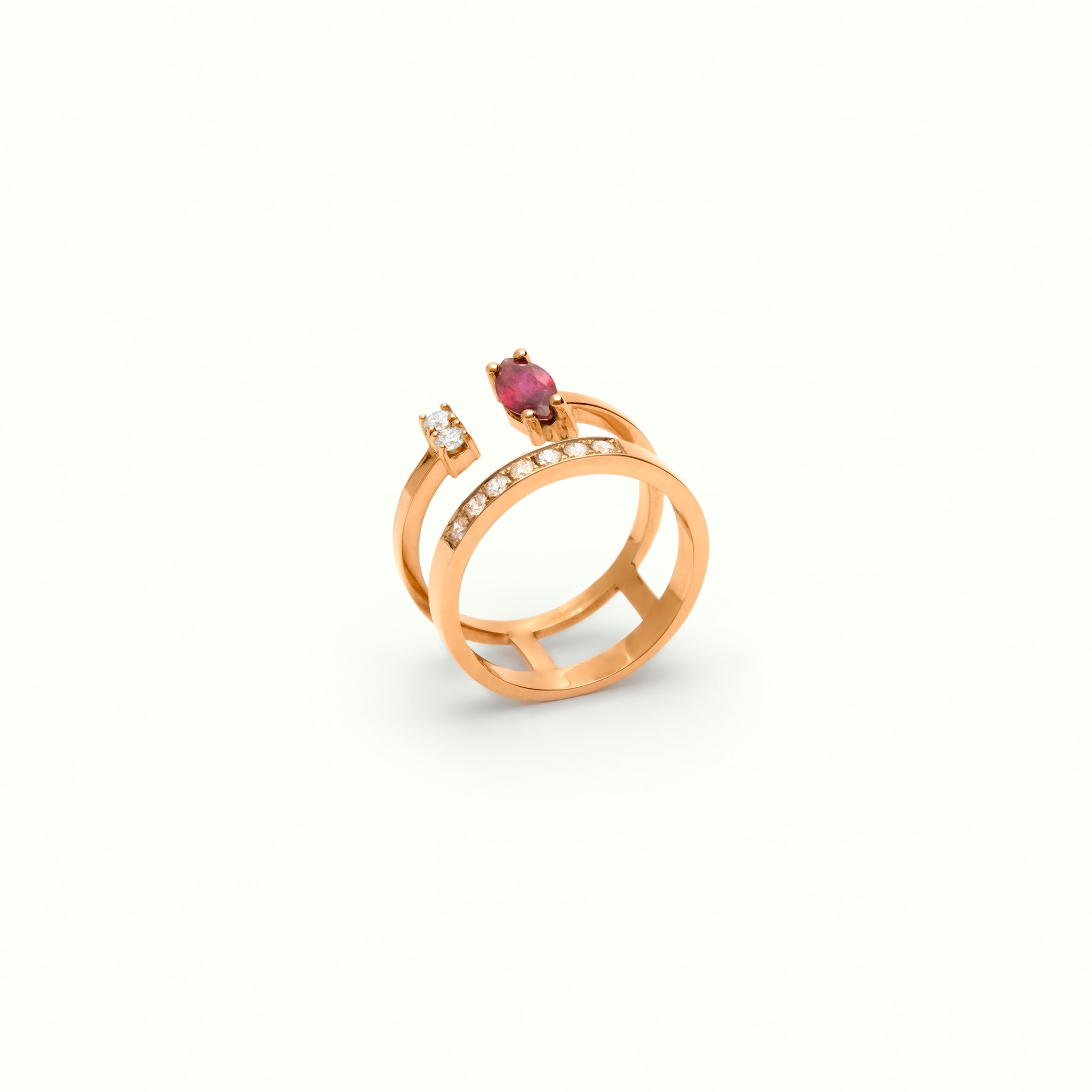Anillo Genuine Ruby